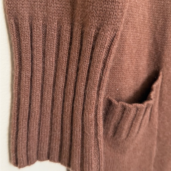 360 Cashmere Tan Knit Sweater - Picture 12 of 12